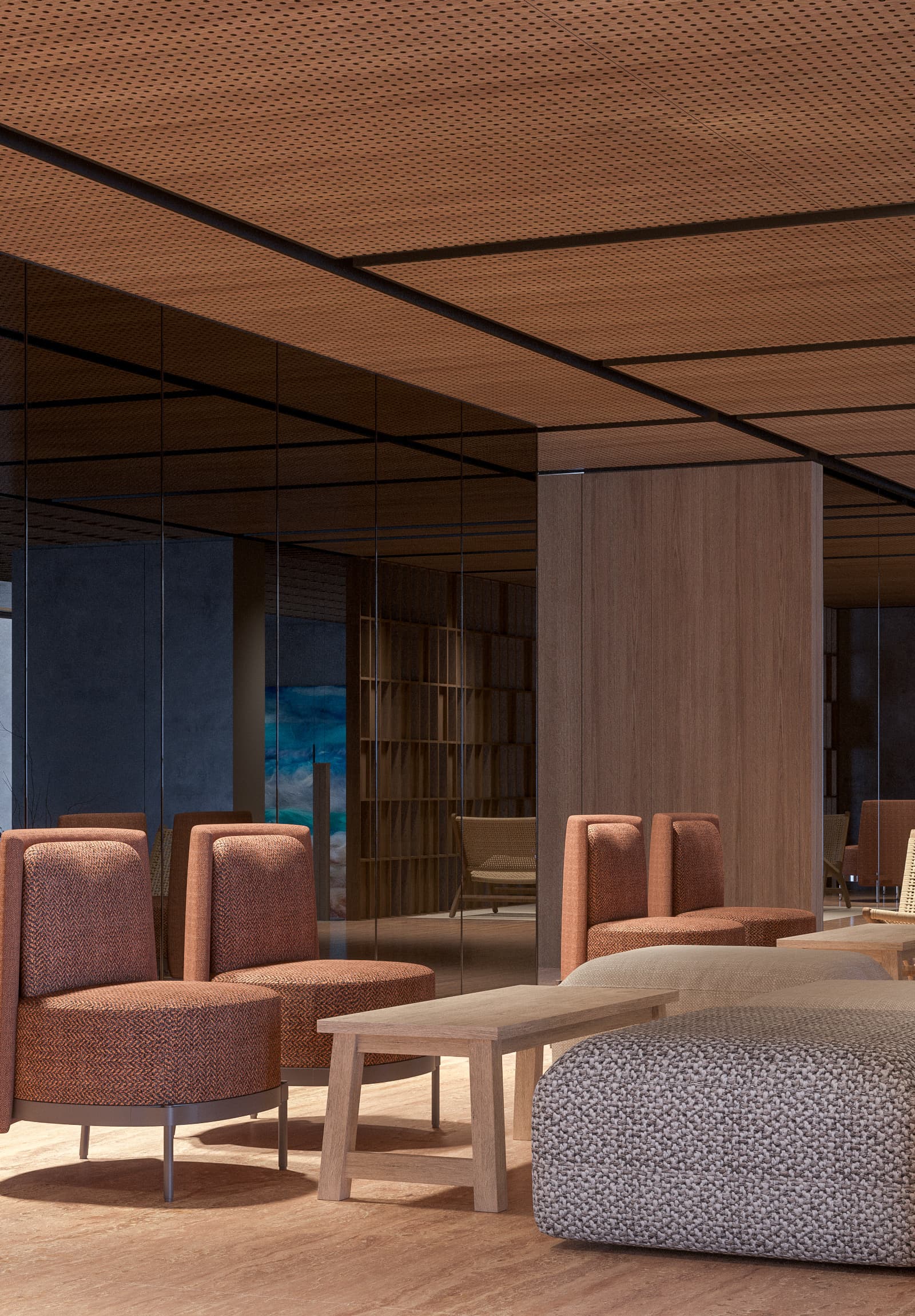 Seaside Hotel Lobby