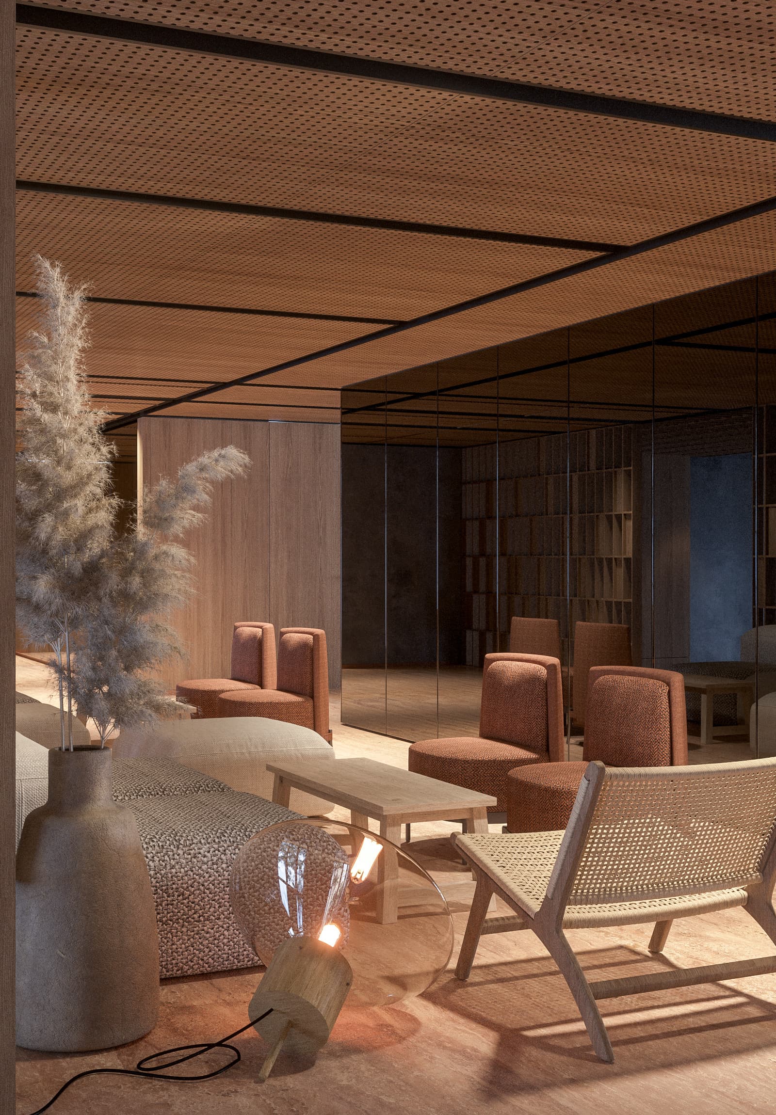 Seaside Hotel Lobby